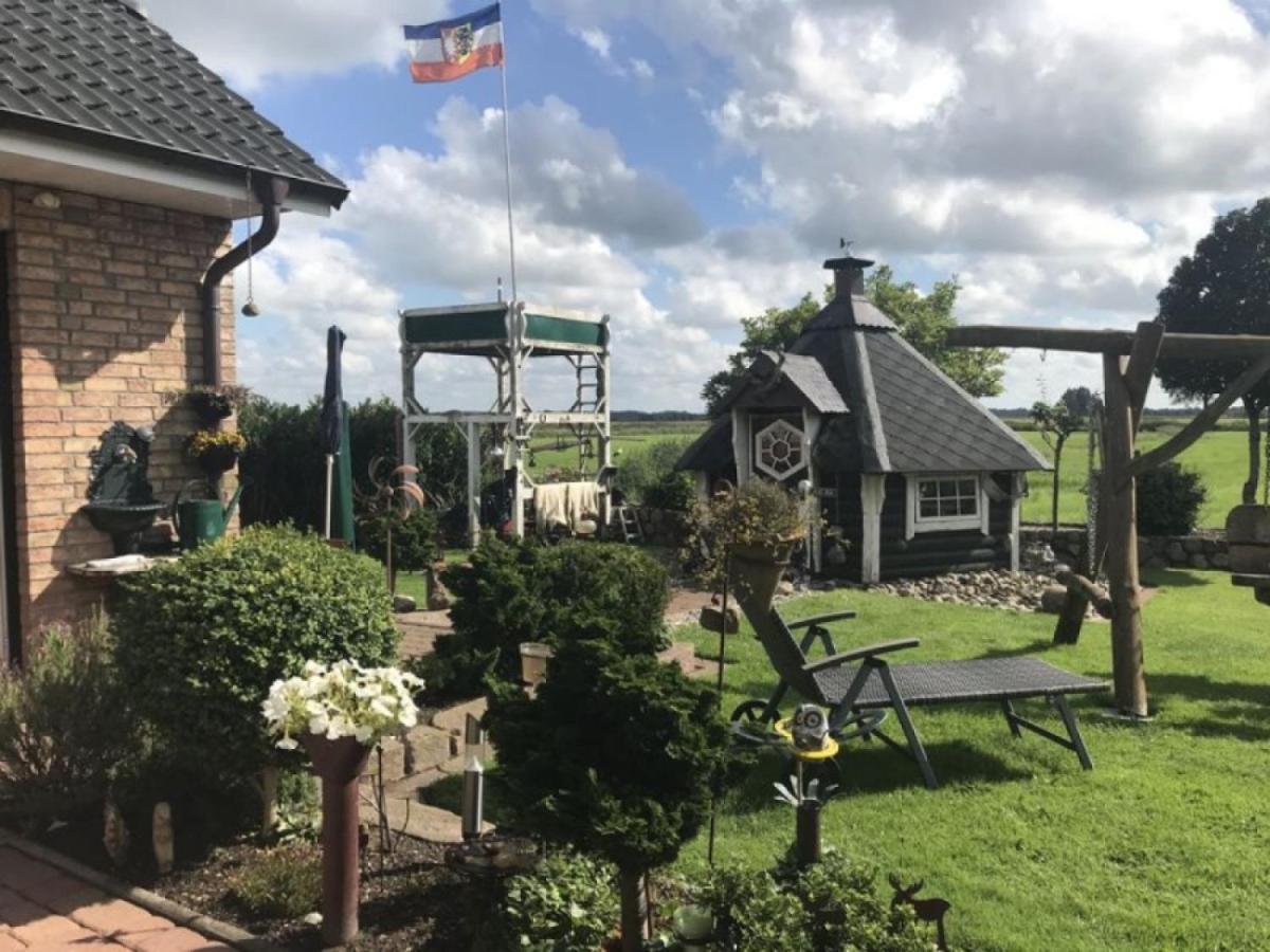 Ferienwohnung-Treeneblick Schwabstedt Eksteriør billede